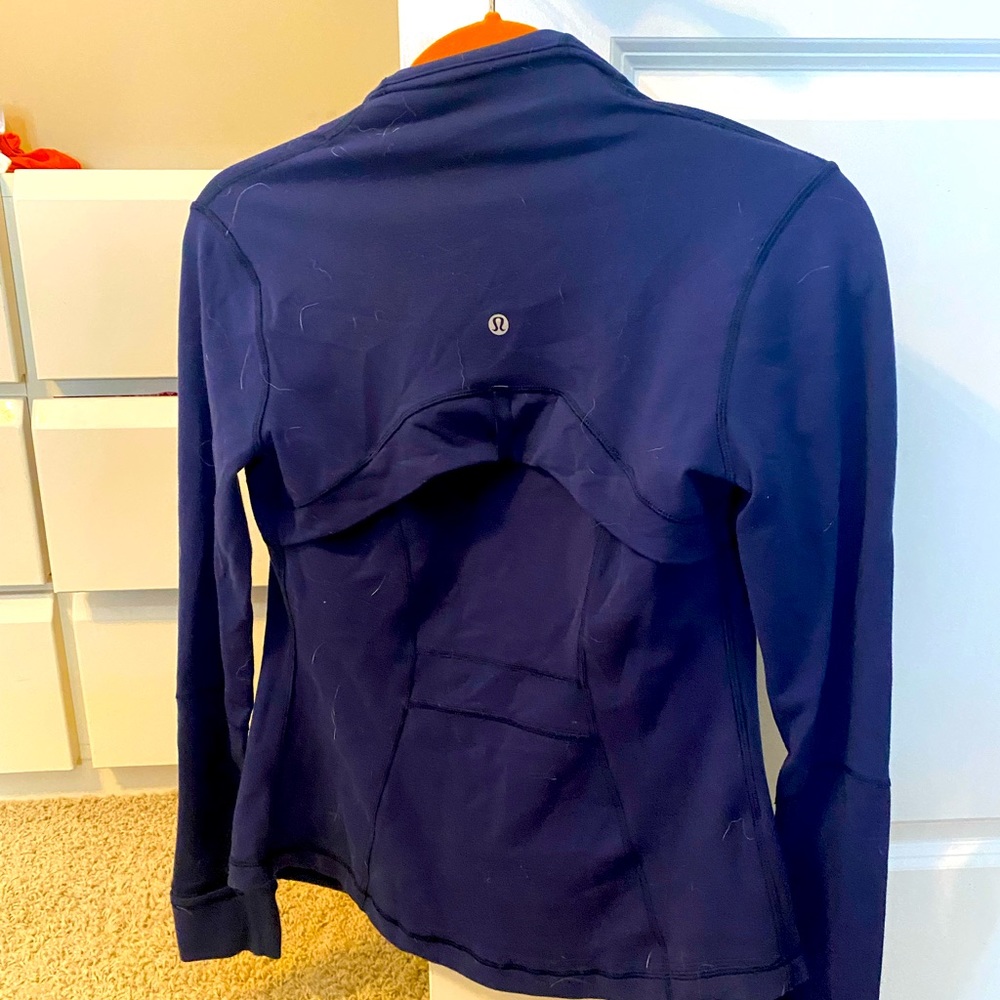 Lululemon jacket, navy blue, size 4